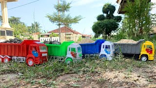 Download lagu Mobil Truk Tronton Panjang Penuh Muatan Pasir ,Batu Besar mp3