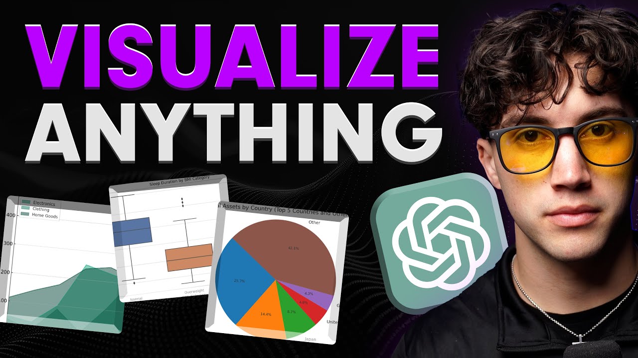 Visualize ANYTHING Using CHARTS in ChatGPT! (Data Analysis)