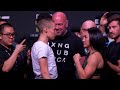 Rose Namajunas Stoic In Final UFC 274 Faceoff With Carla Esparza | MMA Fighting