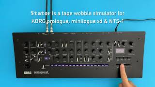 Video thumbnail for KORG Stator by Sinevibes - minilogue xd by Sinevibes