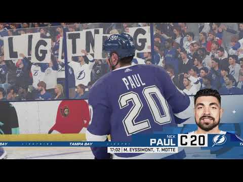 🔴NHL 24 Carolina Hurricanes vs Tampa Bay Lightning Full Game Simulation PS5 4K