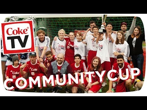 Da ist das Ding! Der Coke Community Cup