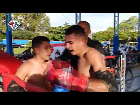 VITOR THE KID (KRU MONGE) vs. ARIEL RIBEIRO (DEMOLIDORES) 60 KG - Thai Fight Brasil