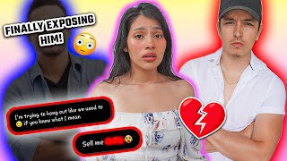 PSYCHO EX-BOY FRIEND sent me SPICY texts 😳 and my HUSBAND FOUND THEM!