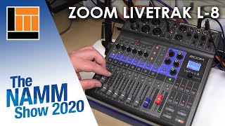 L&M @ NAMM 2020: Zoom LiveTrak L-8