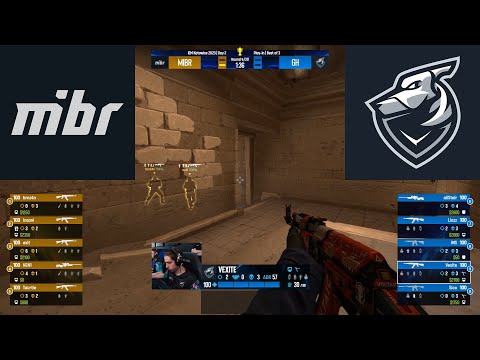 MIBR vs Grayhound | Highlights | IEM Katowice 2023 - Play-in