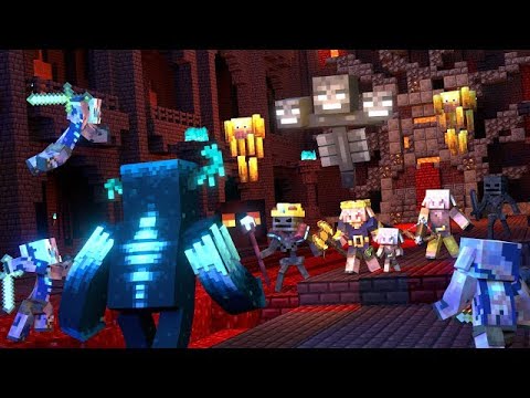 EPIC Minecraft Animation - Warden vs Wither Battle!