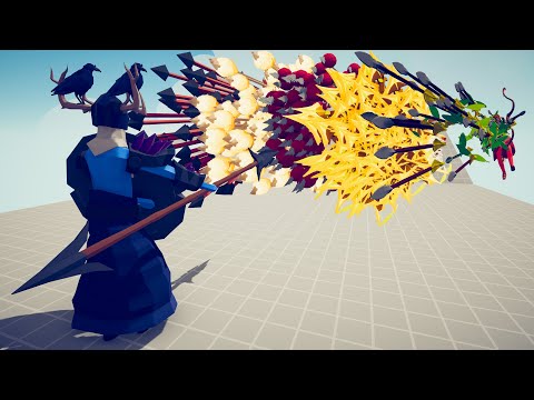 ODIN vs 5x EVERY GOD - Totally Accurate Battle Simulator TABS