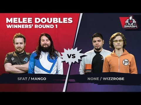 SFAT/Mang0 vs n0ne/Wizzrobe - Melee Doubles: Winners' Round 1 - Smash Summit 6
