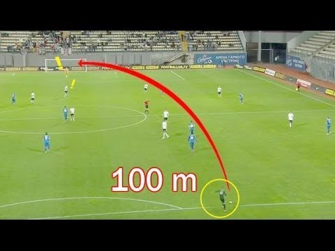 10 НЕВЕРОЯТНЫХ ГОЛОВ ВРАТАРЕЙ В ФУТБОЛЕ