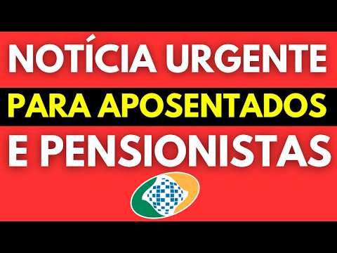 JUST RELEASED! URGENT NEWS FOR ALL RETIREES AND PENSIONERS OF INSS (Brazilian National Social Sec...