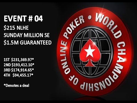 WCOOP 2016 EVENT#04 $215 NLHE SUNDAY MILLION SE FINAL TABLE
