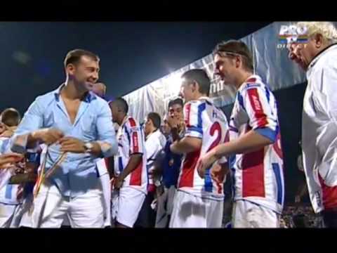 fESTIVITATEA DE DECERNARE A sUPERCUPEI rOMANIEI oTELULUI gALATI DE CATRE lUCIAN bUTE 17 07 2011  yOUtUBE