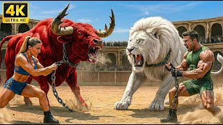 Download lagu 🦁 Raja Singa vs Banteng Marah Bertarung Sampai Mati | Pertempuran Hewan Liar Paling Brutal yang Pernah Terekam Kamera 2025 mp3