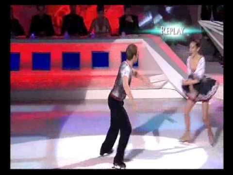 Chris Fountain and Frankie Poultney skating Week 1