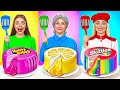 Me Vs Grandma Cooking Challenge Edible Battle By Multi DO Smile