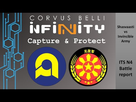 Fast Panda Gaming: Infinity N4 Battle Report - ITS 13 Capture and Protect (Shasvastii v Invincible)