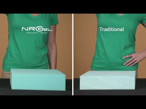 Comfort Essentials 12" NRGel Memory Foam Mattress - Second Medium