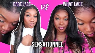 🥰2 Wig Reviews‼️ Sensationnel Barelace BARELUXE Lace UNIT 1 vs Sensationnel What Lace Laurina Wig