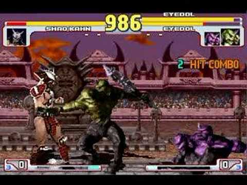 MUGEN: Final Boss Fight! Shao Kahn vs. Eyedoll