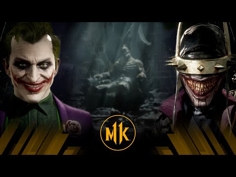 Mortal Kombat 11 - The Joker Vs The Batman Who Laughs (Very Hard)