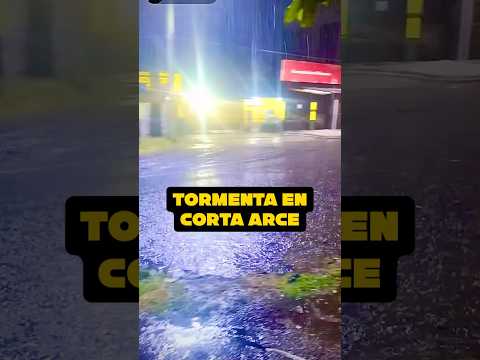 Tormenta en ciudad Arce, la libertad, El Salvador