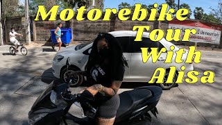 Motorbike Tour in Pattaya, Thailand with Alisa