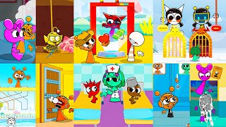 Love or money?, Perfect Puzzle Challenge | All Sprunki Funny Animations (PART 38)