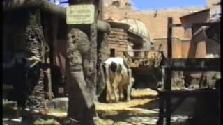 On location in Tunisia, 1993, filming \