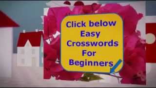 free easy crosswords