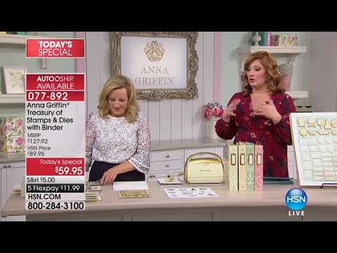 HSN | Anna Griffin Elegant Paper Crafting Anniversary 01.10.2018 - 04 PM