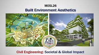 Built Environment Aesthetic I Civil Engineering Societal & Global Impact