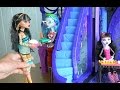 Видео с куклами серия 4 Монстер Хай, Клео де Нил решила заниматься балетом ...