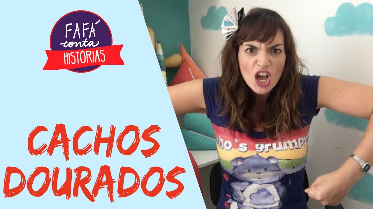 OS 3 URSOS (CACHINHOS DOURADOS) - história contada por Fafá conta