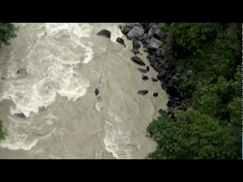 canyon swing by anujeet pratap at nepal