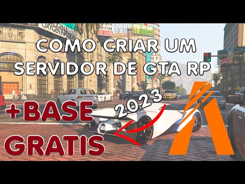 COMO CRIAR UM SERVIDOR DE GTA5 RP 2023/ 2024 BASE FREE, GRATIS!