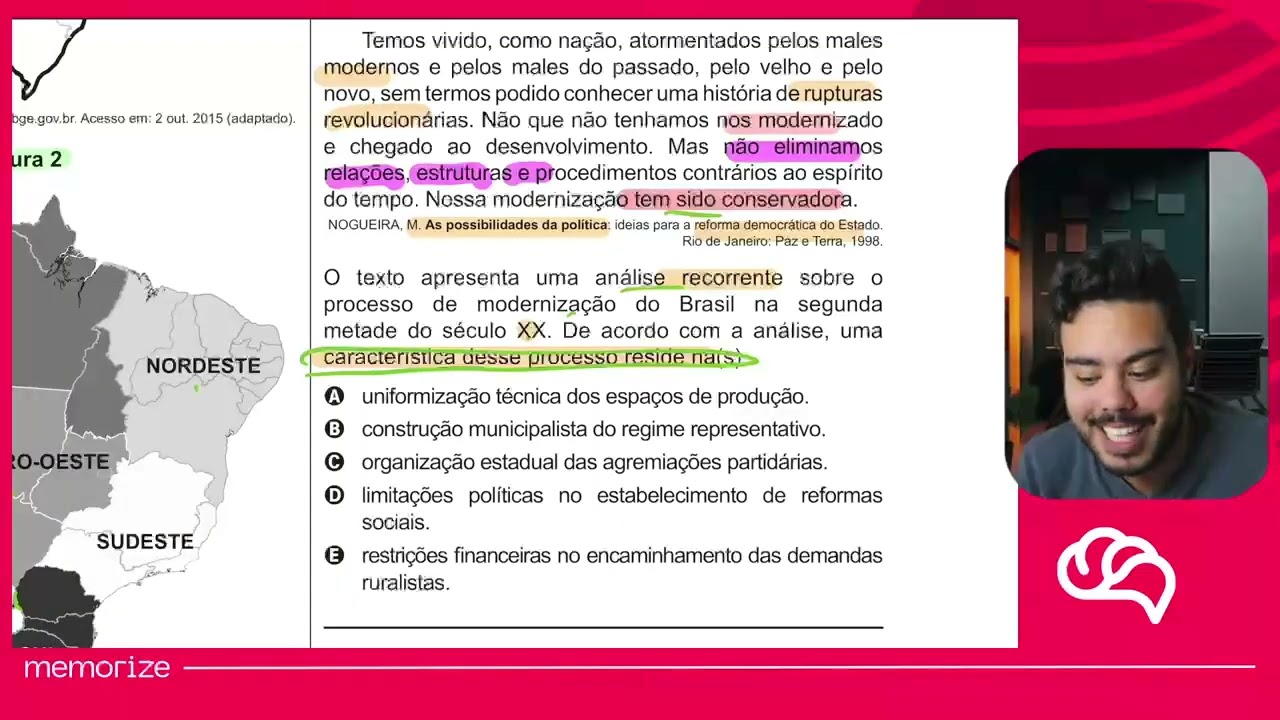 Resolução em Vídeo — Questão 66 ENEM 2018 PPL