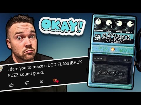 DOD FX66 Flashback Fuzz 1990s Blue image 4