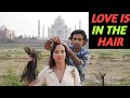 Headshave Love Story Bald Couple At Taj Mahal After Covid Lockdown Girl With Long Hair Feedfit
