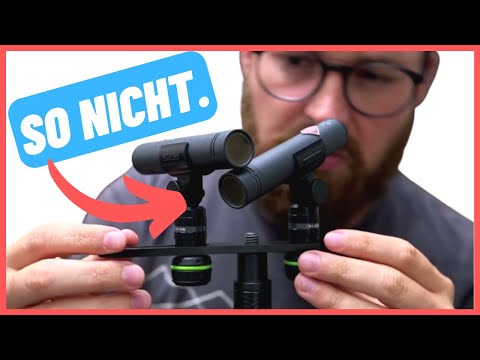 WIE ECHTE STEREO-AUFNAHMEN gemacht werden | ORTF MS Blumlein AB XY Mikrofonierung erklärt