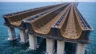 How 1,000-Ton Bridge Segments Are Made. Mega Construction and Heavy Engineering Documentary