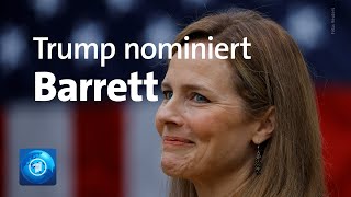 Trump nominiert konservative Barrett für Supreme Court