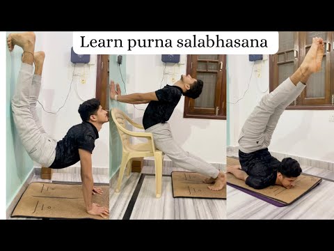Technique’s to learn Purna salabhasana 🌟 #shorts