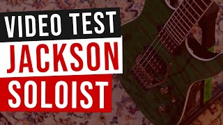 Video thumbnail for Jackson Pro Series Soloist SL2Q MAH Video Test by Musicoff - Where Music Matters