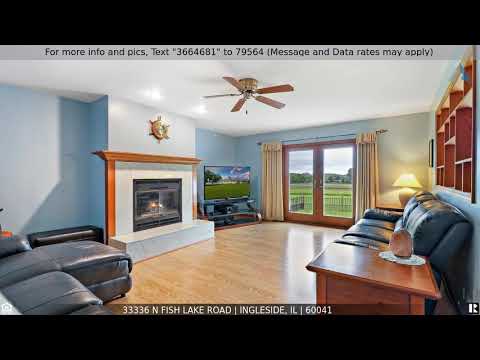 Priced at $699,999 - 33336 N Fish Lake Road, Ingleside, IL 60041