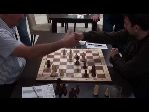 FM Popović Zoran - GM Savić R.Miodrag, partija koja je odlučila prvaka RS za 2013.g