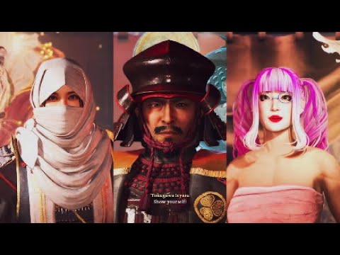 Nioh 3 Ieyasu Tokugawa and Naotora Introduction Scene Beloved Samurai Warriors, DOA Lady
