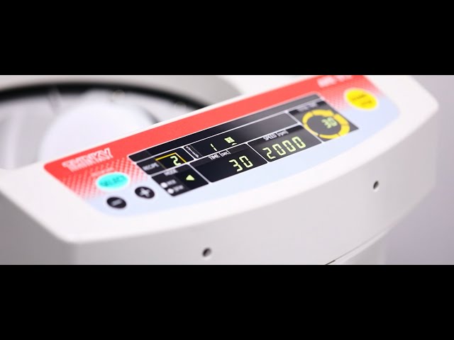 The Thinky ARE-312 planetary centrifugal mixer