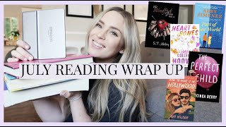 ALL THE BOOKS I READ IN JULY | a low key bad reading month *reading wrap up*