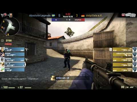 Absolute Legends vs. dotpiXels | Halbfinale, RADEON Offensive 2 | de_mirage Map 2